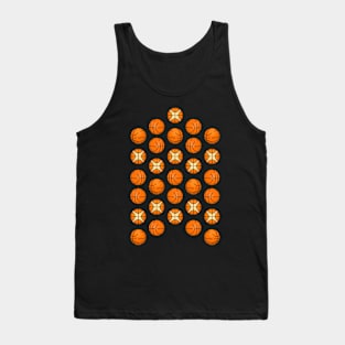 Basketball pattern Tank Top